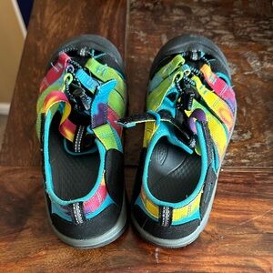 Keen Kids Rainbow Stripe Water Shoes